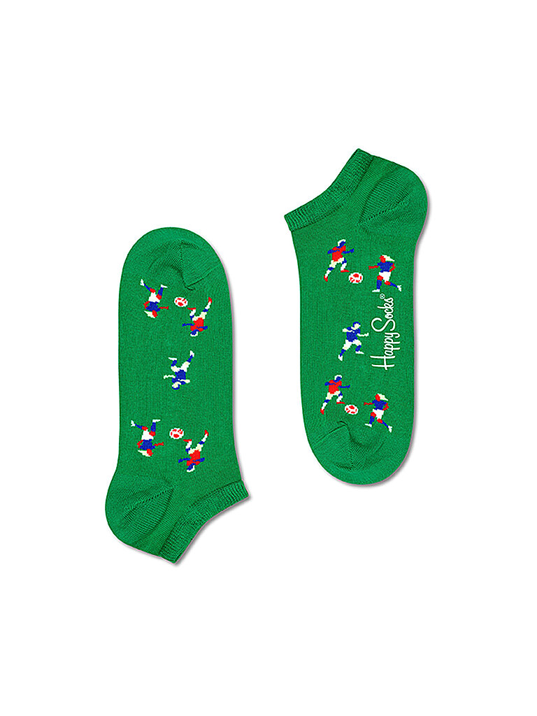 HAPPY SOCKS Damen Sneaker Socken FOOTBALL 36-40 bunt bunt